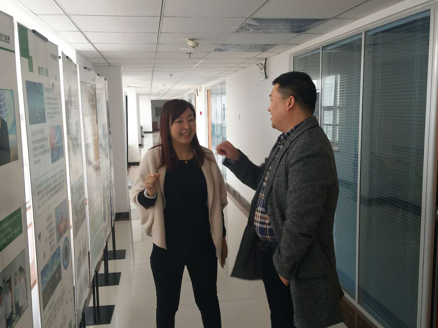 中國民航干部管理學院陳院長一行來唐山創元教育走訪參觀 中國民航干部管理學院陳院長一行來唐山創元教育走訪參觀